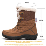 Bottes de Neige d’Hiver – Chaussures Imperméables pour Hommes et Femmes