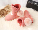 Véritables Bottes en Peau de Mouton - Hiver Femmes