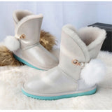 Véritables Bottes en Peau de Mouton - Hiver Femmes