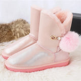Véritables Bottes en Peau de Mouton - Hiver Femmes